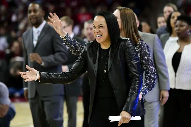 Dawn Staley helped guide South Carolina to the No. 1 ranking and earned Coach of the Year honors for the first time this season. She would be a fine choice as Sixers head coach.