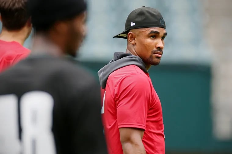 All eyes will be on Eagles quarterback Jalen Hurts when training camp begins at the NovaCare Complex this week.