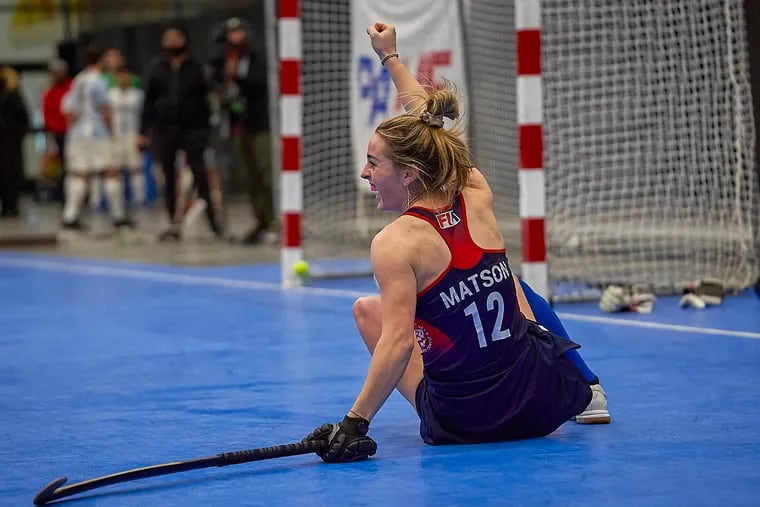 Erin Matson, North Carolina's head field hockey coach, competed in the Indoor Pan American Cup from March 19-22.
