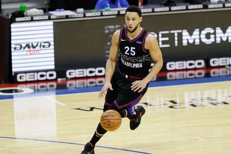 Sixers guard Ben Simmons will miss his fourth game this season with the stomach flu.