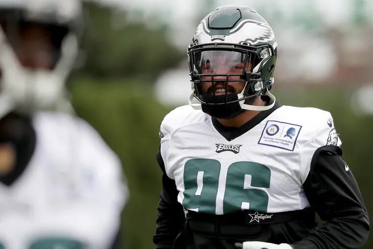 Eagles defensive coordinator Jim Schwartz on whether Derek Barnett will play Sunday: “We’ll see where everybody is. We have good depth at that position. I think whoever we put out there will be able to get the job done.”