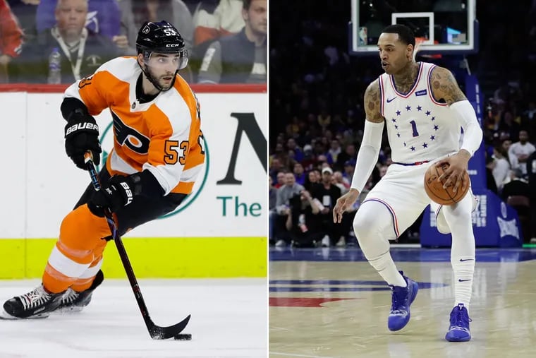 The Flyers and Sixers each lost to their chief rivals last week.