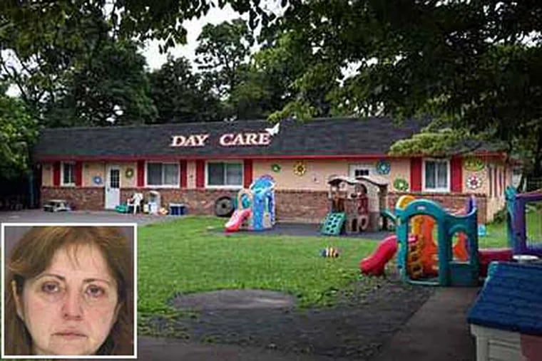 The Fairy Tales day care center in Penndel, where Rimma Shvartsman left a 2-year-old boy in a locked car where he died of hyperthermia. She was found not guilty on Monday. (Laurence Kesterson / Staff Photographer)