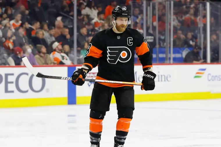 Flyers captain Claude Giroux has just four power-play points this season.