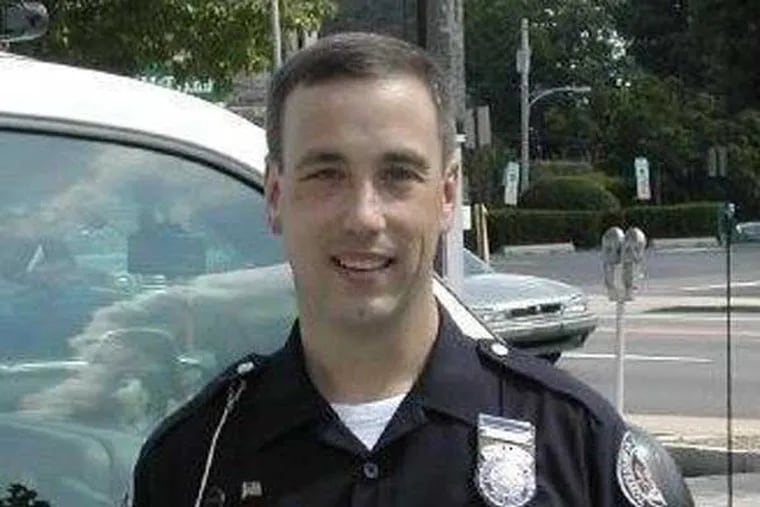 Ofc. Sean Quinn committed suicide n his car in FDR Park this morning.