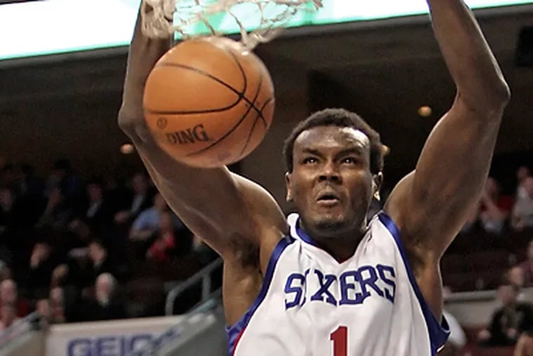 The Sixers have traded Samuel Dalembert to the Sacramento Kings. (Steven M. Falk / Staff Photographer)