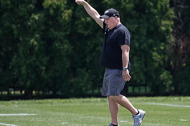 Eagles head coach Chip Kelly. (Michael Bryant/Staff Photographer)