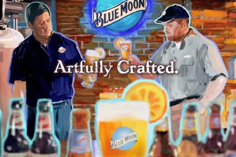 Blue Moon label as a craft beer. (Blue Moon graphic)