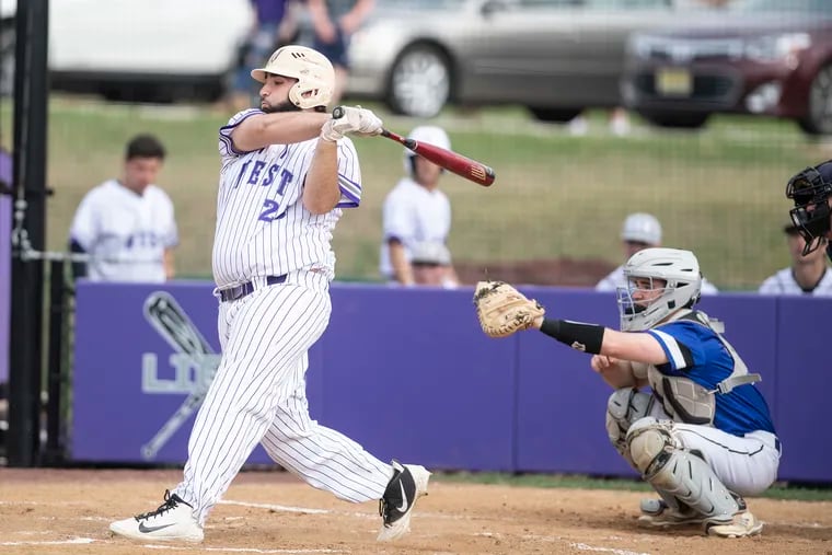 Cherry Hill West's John Gray cracked a solo home run in the fifth inning against Paul VI.