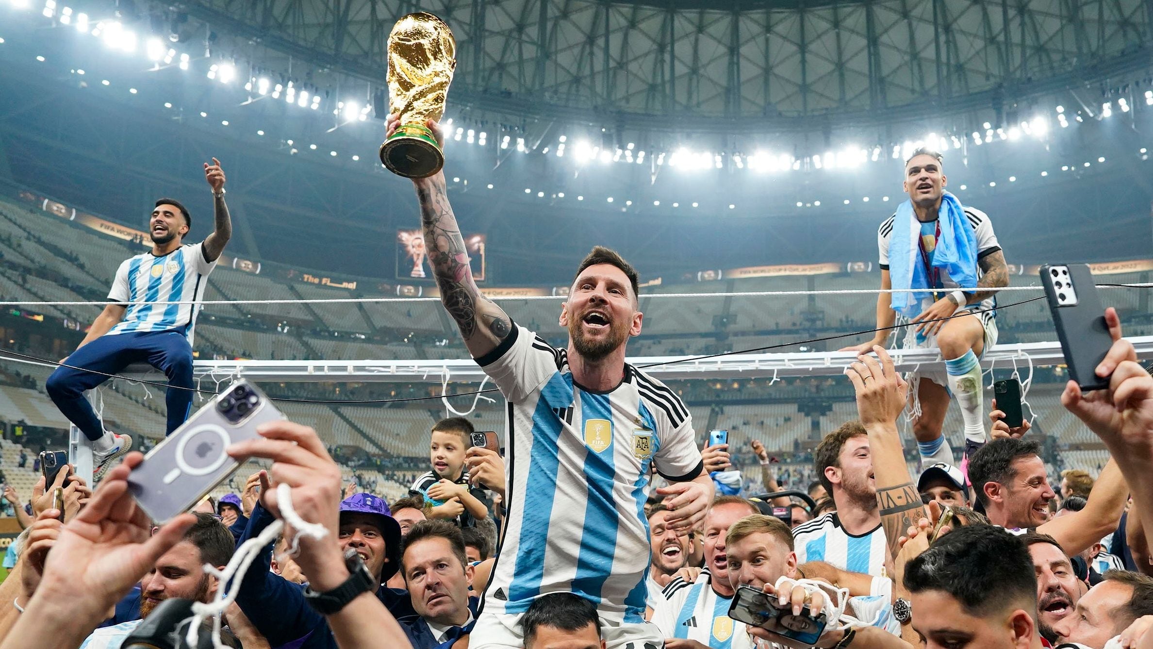 Argentina's memorable World Cup goals' jerseys