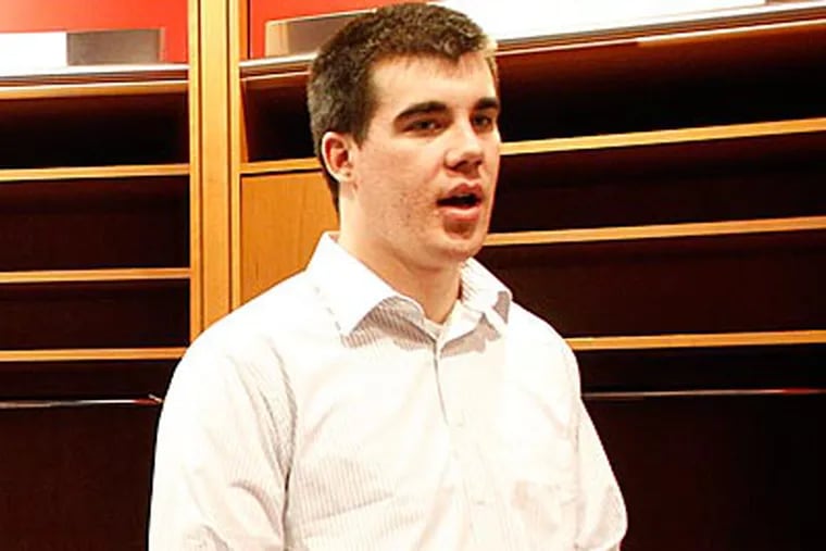 The Phillies selected righthander Trevor May in the fourth round of the 2008 draft. (Yong Kim/Staff Photographer)