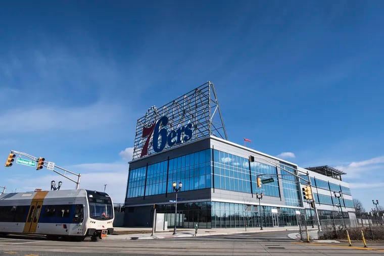 The 76ers' Training Complex in Camden. New Jersey gave $82 million in tax credits over 10 years to build the practice facility on the Camden waterfront.