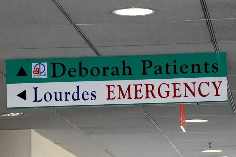 Capital Health on July 1 will start operating the satellite emergency room at Deborah Heart & Lung Center in Browns Mills, taking over from from Lourdes Medical Center of Burlington County.