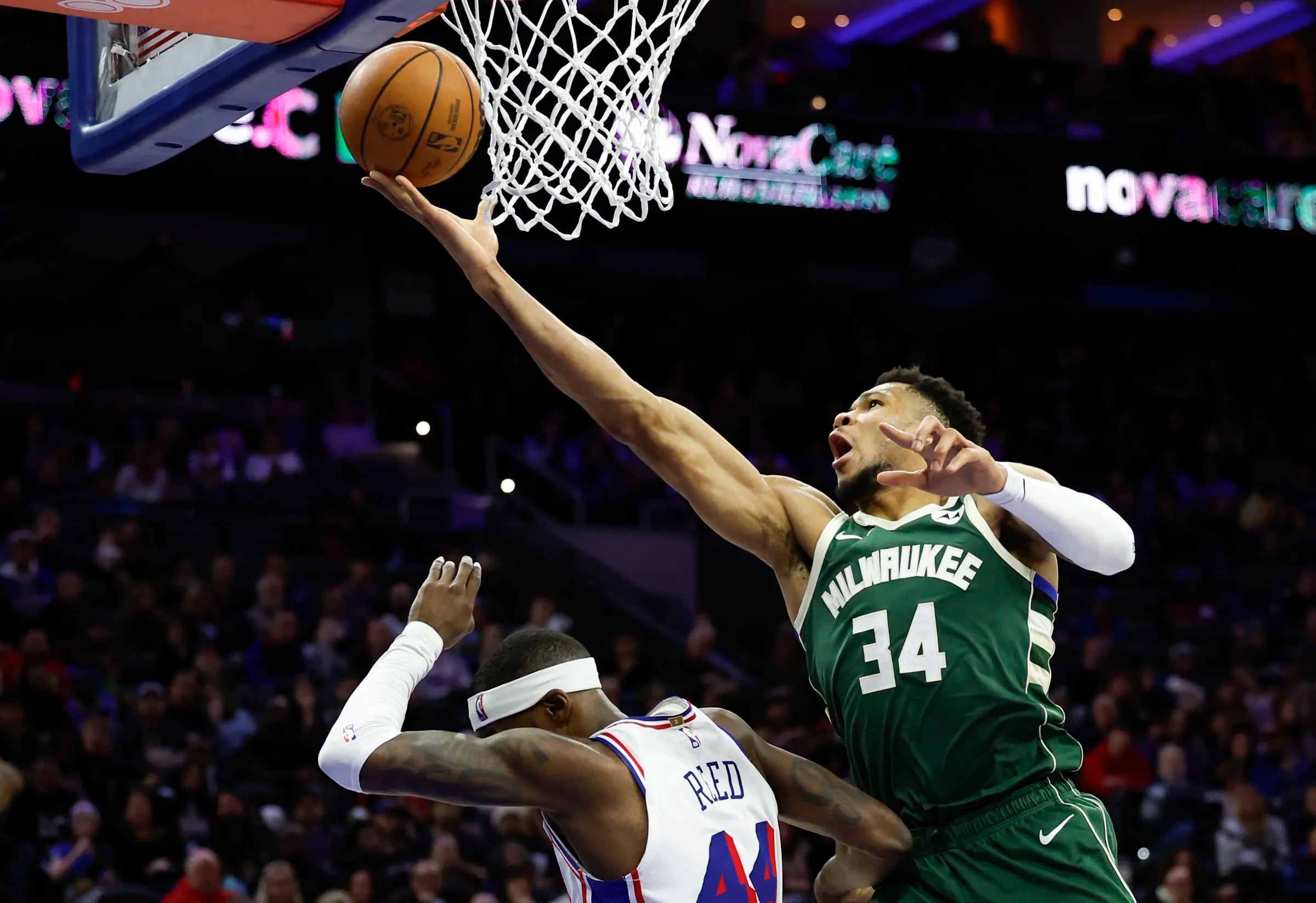 The Sixers could end up facing Giannis Antetokounmpo and the Milwaukee Bucks in the first round of the NBA playoffs. 