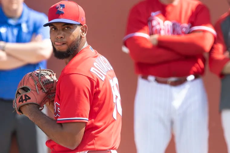 Phillies reliever Seranthony Dominguez has been told by doctors that he likely will need Tommy John elbow surgery.