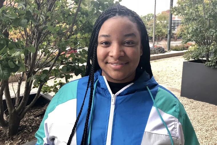 Cynthia Blocker, now 22, has been housing insecure since she was 14. Blocker will speak at "In Our Backyards: Pulling Back the Curtain on Homeless Youth Trauma," a free day-long conference at Temple University on Nov. 2.