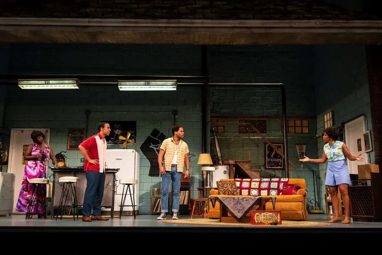 The cast of "Detroit '67," through Oct. 28 at McCarter Theatre in Princeton