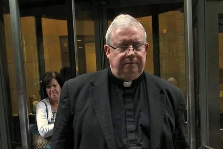 Msgr. William J. Lynn faces charges for allegedly covering up priests' abuse.