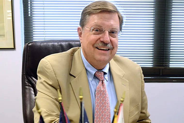 D. Bruce Hanes, Montgomery County register of wills, has been hailed and assailed. (TOM GRALISH / Staff Photographer)