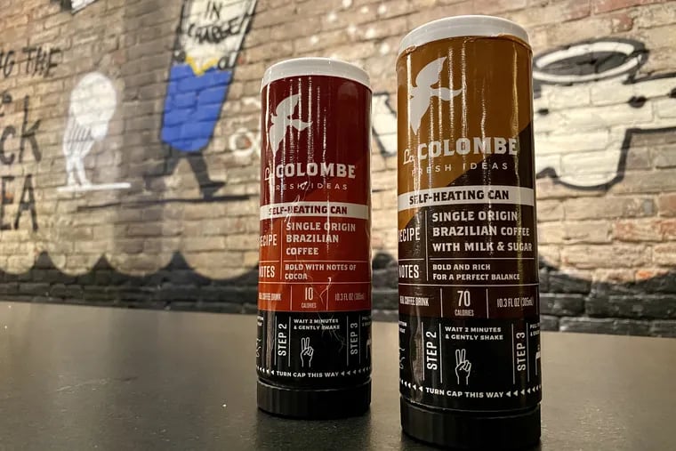 La Colombe is developing coffee in a self-heating can.
