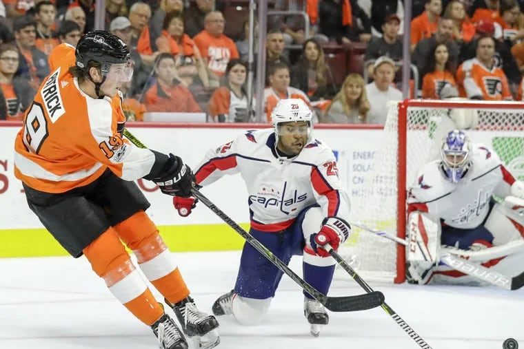 Philadelphia Flyers rookie center Nolan Patrick returned to his Winnipeg home and had a venison dinner cooked by his dad on Wednesday, ahead of the Flyers’ game against the Jets.