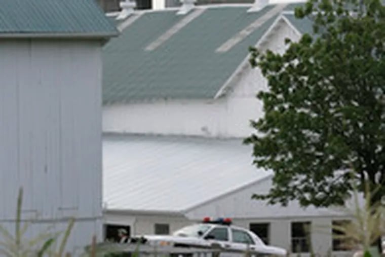 Pennsylvania State Police helped with the raid on the Chester County farm. Twenty-one counts of neglect and lack of veterinary care were filed against owner John Blank.