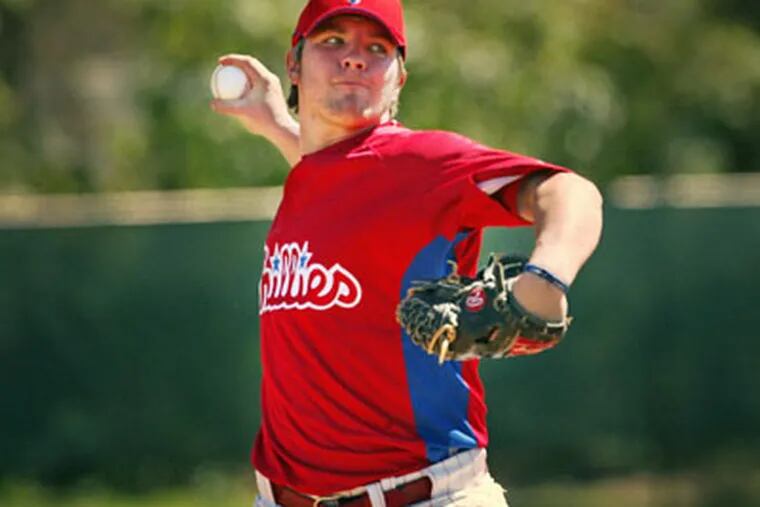 Former Phillies prospect Kyle Drabek was traded as part of the Roy Halladay deal. (Alejandro A. Alvarez/Staff Photographer)