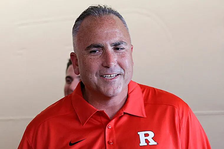 Rutgers head coach Kyle Flood. (Mel Evans/AP)