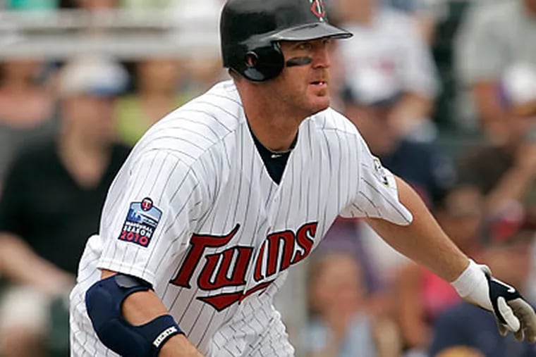 Former Phillies star Jim Thome is now playing for the Minnesota Twins. (Steven Senne/AP)