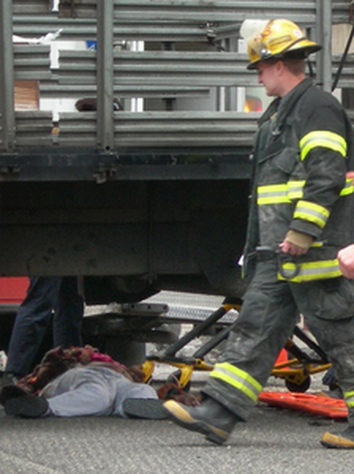 Truck kills woman, 68, on scooter