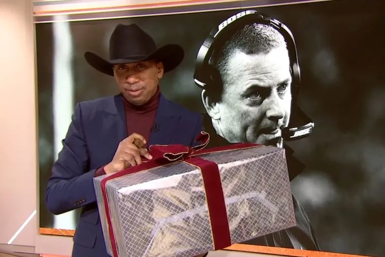 Stephen A. Smith had a perfect Christmas gift for Cowboys fans on ESPN's "First Take" Monday morning.