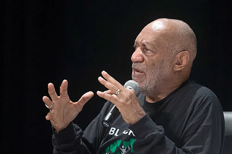 Bill Cosby says he still has lots of ideas for television projects. Later yesterday, he spoke to high school students in Selma, Ala. (Albert Cesare / The Montgomery Advertiser)