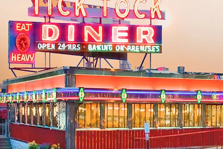 The Tick Tock Diner is a Clifton landmark.
