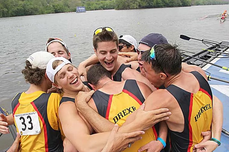 The largest collegiate rowing event in North America saw Drexel capture its first overall Dad Vail victory. (Charles Fox/Staff Photographer)