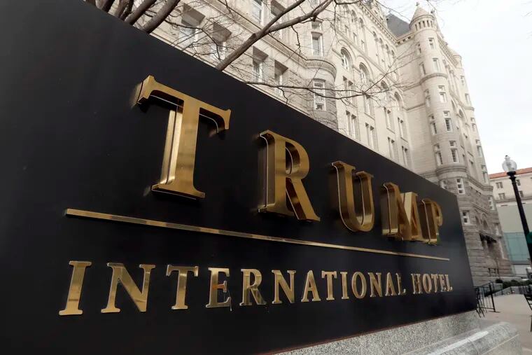 The Trump International Hotel  in Washington.