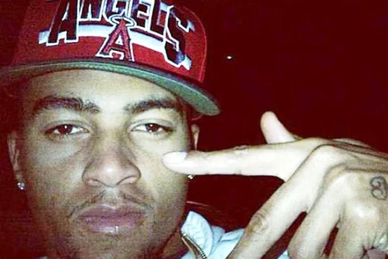 DeSean Jackson gestures in a photo he posted on Instagram.