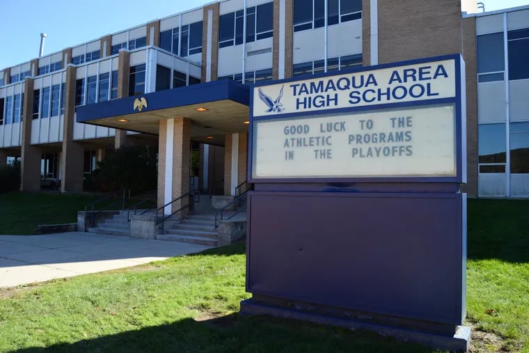 The teachers' union is suing the Tamaqua Area School District in Schuylkill County over a policy providing for teachers and other school employees to carry firearms.