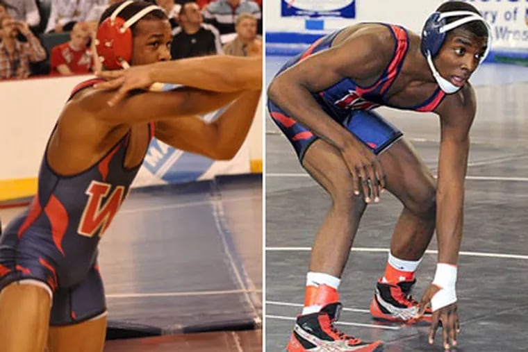 Tyler Scotton (left) and James Green (right) give Willingboro a dynamic duo. (Staff Photos)
