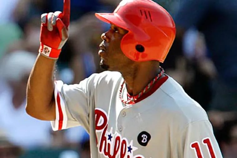 Jimmy Rollins has agreed to a deal with the Phillies. (Nam Y. Huh/AP)