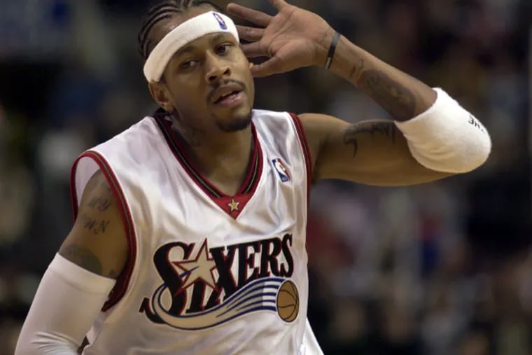 A new documentary on Showtime chronicles Allen Iverson's life. (Steven M. Falk / Staff Photographer)