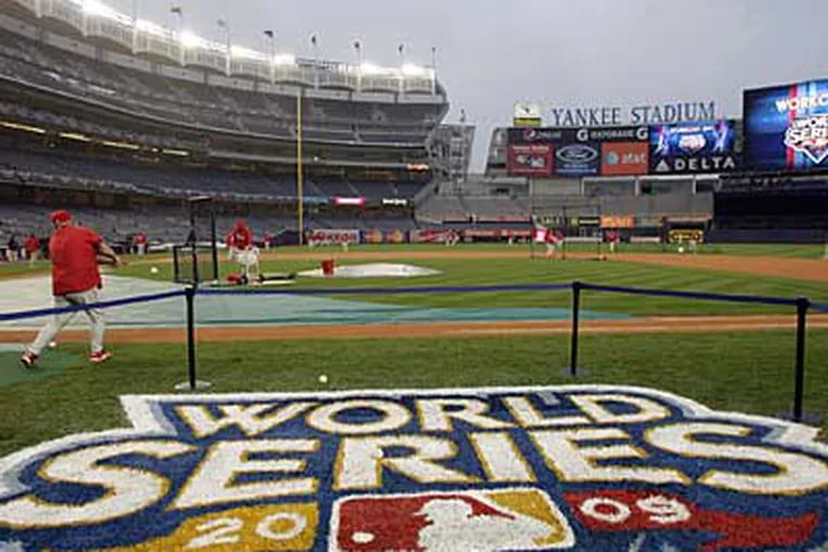 The Phillies and Yankees will face off in Game 1 of the 2009 World Series tonight in the Bronx. (Yong Kim / Staff Photographer)