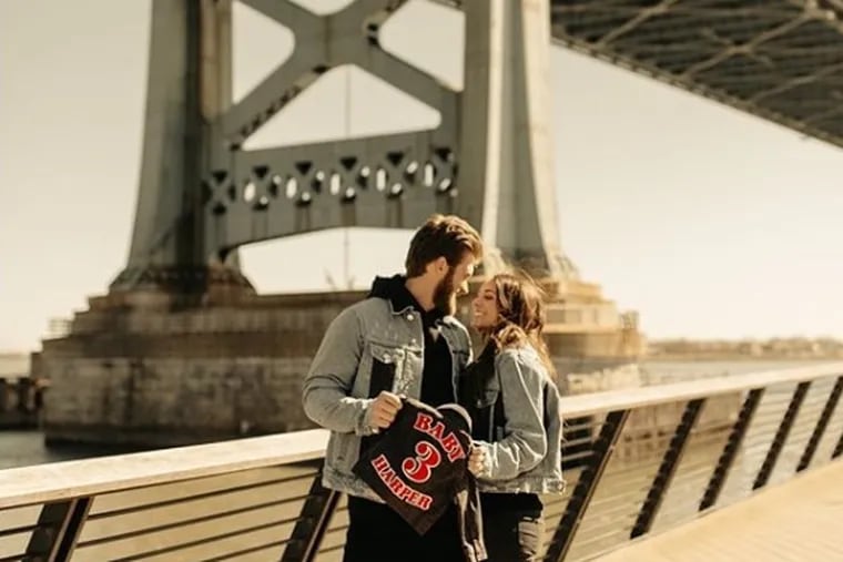 Bryce and Kayla Harper announced they're having a baby.