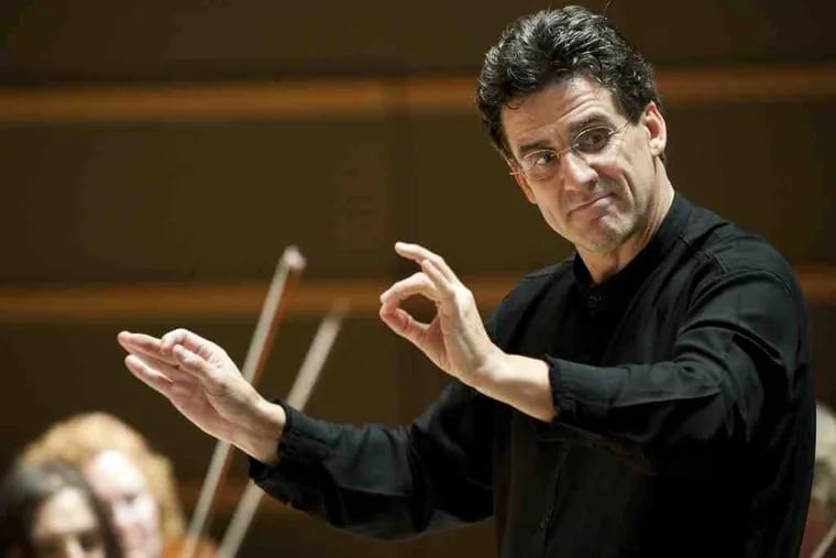 Dirk Bross&#0233;, who has recently begun his tenure as music director of the Chamber Orchestra of Philadelphia.