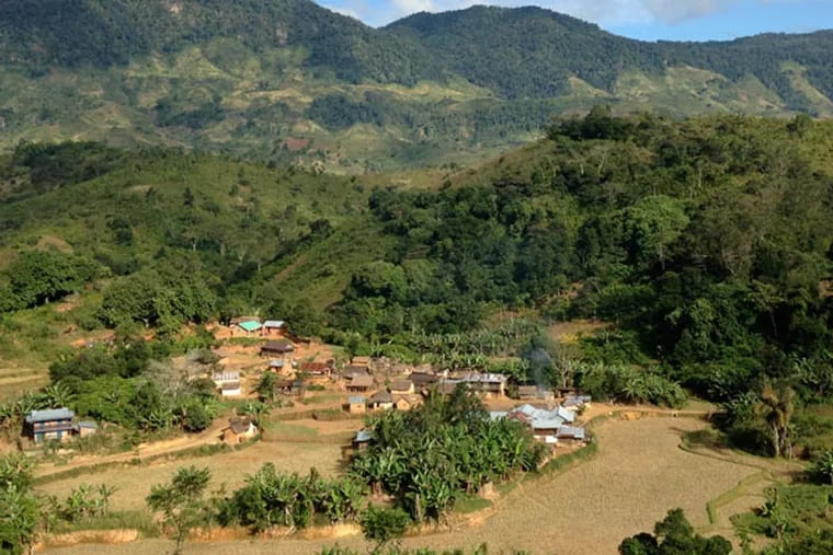 It took Villanova University students and faculty two days to reach the town of Tolongoina, where the most recent water supply project was undertaken. (Photo courtesy of Jordan Ermilio)