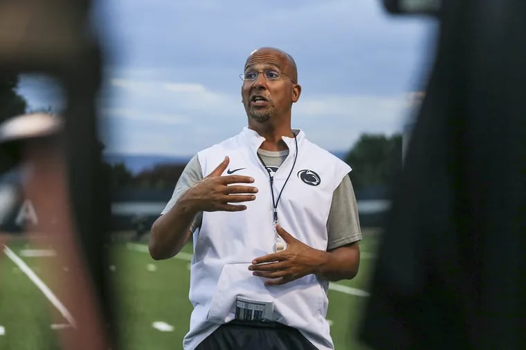 James Franklin, Penn State head coach, was ranked as one of the most overrated coaches in college football.