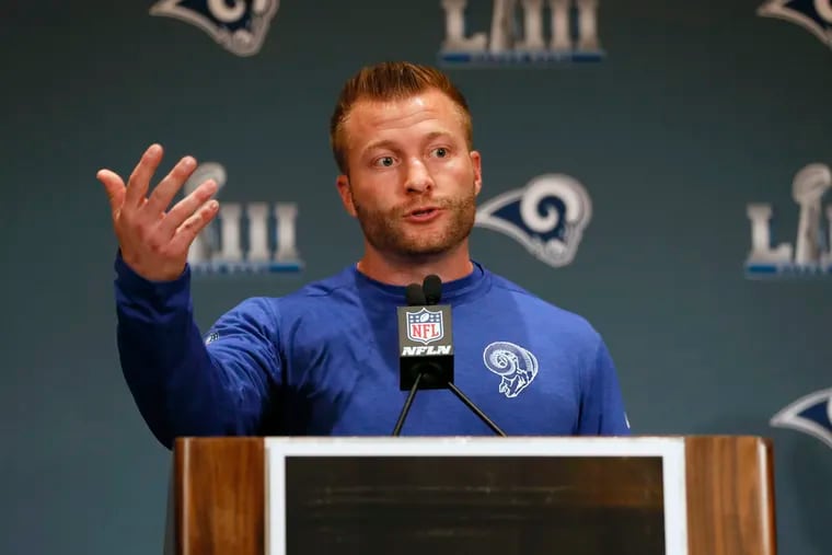 Sean McVay is proving that age is just a number; 33-year-old Rams coach is  a win away from a Super Bowl title