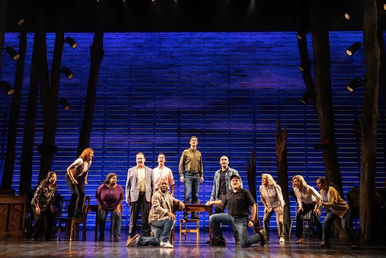 The North American tour company of "Come From Away." Photo by Mathew Murphy.
