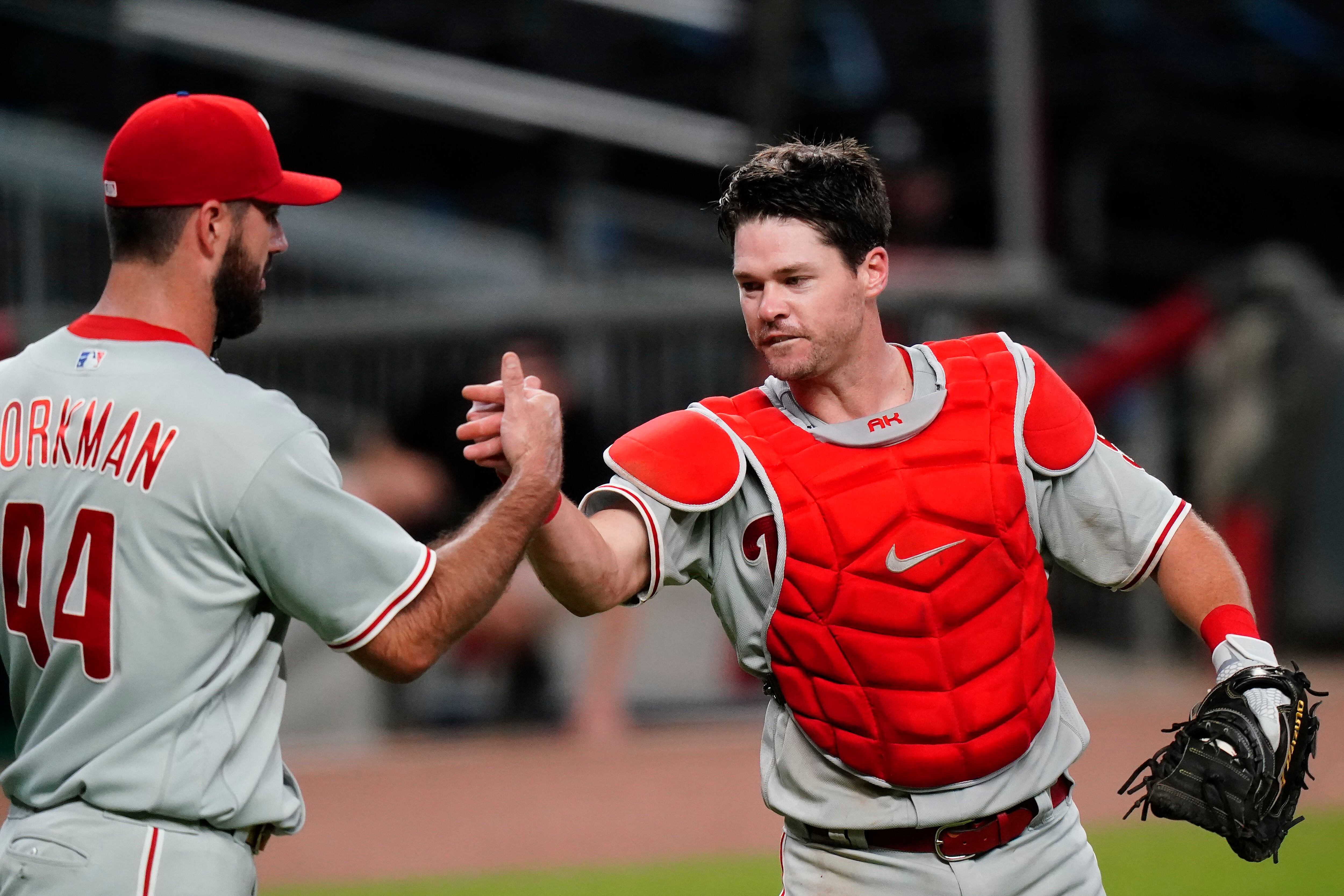 Phillies catcher Andrew Knapp playing well, at plate and behind it | Extra  Innings