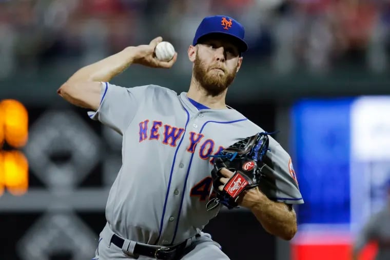 New York Mets right-hander Zack Wheeler is among the top starting pitchers on the free-agent market.