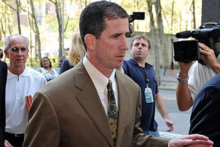 A jury awarded Tim Donaghy $1.3 million in a civil suit against the company that published his tell-all book. (Louis Lanzano/AP file photo)